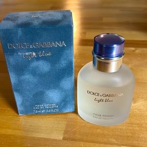 Dolce & Gabbana light blue for men cologne